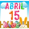 MÁS FECHAS ABRIL 1-15 28