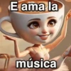 E ama la música