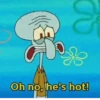 Oh no, he's hot!