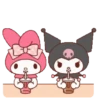 ❤🎀My melody and Kuromi 🎀❤ 11