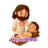 3D Jesus 立體耶穌動態貼圖 - 我愛主耶穌 I Love Jesus 24
