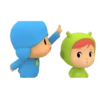 Pocoyo y Nina 💙💚🧡 16
