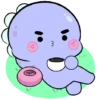 Chubby Grumpy Dino .MOV 6