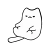 Gatito blanco mov 7