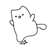 Gatito blanco mov 16