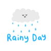 RAINY DAYS & GREETINGS BLANCA AT 28