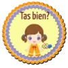 Niña linda con frases mov 7