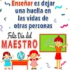 FELIZ DIA DEL MAESTRO BLANCA AT 17