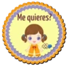 Niña linda con frases mov 12