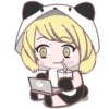 Kawaii Panda Girl MOV. 17