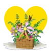 Flores en corazón amarillo mov 22