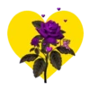 Flores en corazón amarillo mov 28