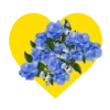 Flores en corazón amarillo mov 29