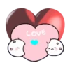 Variados cute en corazón 4 mov 10