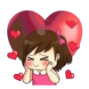 Variados cute en corazón 1 mov 16