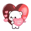 Variados cute en corazón 4 mov 11