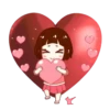 Variados cute en corazón 1 mov 18