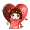 Variados cute en corazón 5 mov 13
