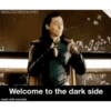 HIDDLESCHEEKBONES Welcome to the dark side made with mematic