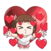 Variados cute en corazón 5 mov 21