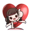 Variados cute en corazón 5 mov 22