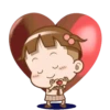 Variados cute en corazón 5 mov 24