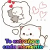 Te extraño a cada momento
