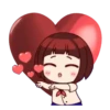 Variados cute en corazón 5 mov 25