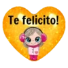 Muñequitas en corazon frases mov 20