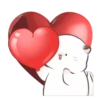 Variados cute en corazón 2 mov 25