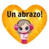 Muñequitas en corazon frases mov 27