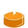 Orange Candle