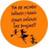 Ya se acabo halloween y todavia siguen saliendo Yas brujas!!!
