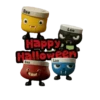 Rooftop Bear Halloween 2025 Sticker Pack 9