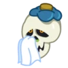 Telegram skull 💀 tengkorak 10