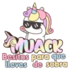 MUACK Besitos para que lleves de sobra