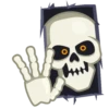 Telegram skull 💀 tengkorak 19