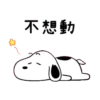 【Snoopy 可愛大動作】   WhatsApp 動態 Sticker  全套免費下載 8