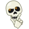Telegram skull 💀 tengkorak 12