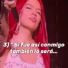 3) "Si fue así conmigo también lo será...
