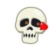 Telegram skull 💀 tengkorak 5