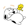 【Snoopy 可愛大動作】   WhatsApp 動態 Sticker  全套免費下載 16