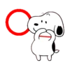 【Snoopy 可愛大動作】   WhatsApp 動態 Sticker  全套免費下載 22