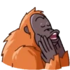 ORANG UTAN telegram GIF🐒 13