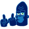 Gorilla stiker gerak Telegram🐒 10