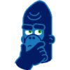 Gorilla stiker gerak Telegram🐒 12