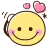 😃 Emoji Bola Amarilla kawaii 13