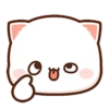 Stiker Gerak Peach Goma Gemoy 19
