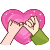 Stiker Gerak Love Story Bucin 10
