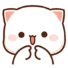 Stiker Gerak Peach Goma Gemoy 11